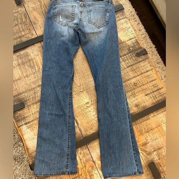 Genetic Denim The Riley bootcut distressed jeans size 26 - Picture 2 of 13